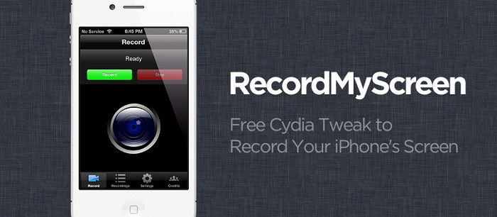 RecordMyScre Cydia Tweak - TiP