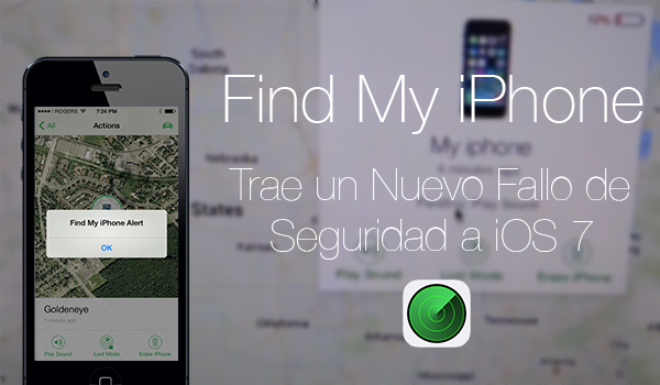 Buscar Mi iPhone - Bug iOS 7