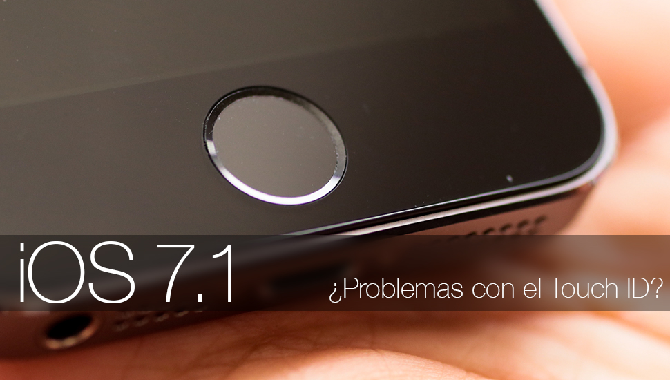 iOS 7.1 Como Resolver Problema Touch ID
