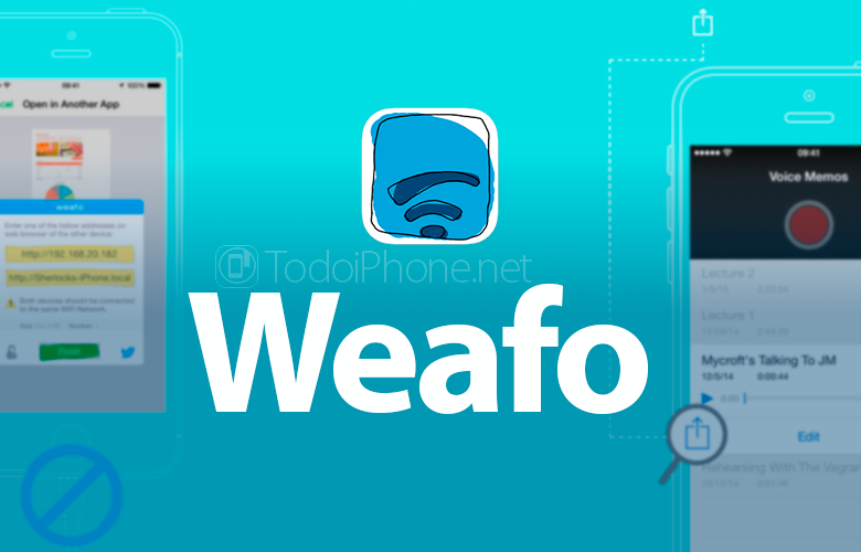 weafo-extension-transferir-archivos-iphone-facilmente