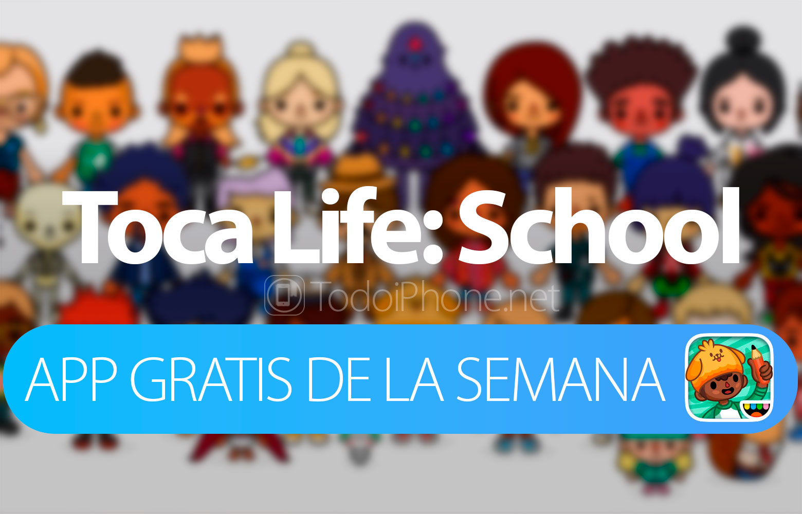 Toca Life: School é o aplicativo grátis da semana para iOS na App